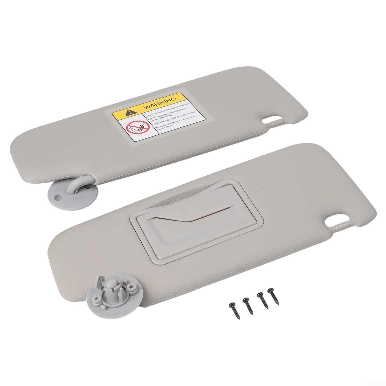 Coppia di alette parasole conducente e passeggero per Chevrolet Sonic 2012-2020 Spark 2013-2016 OEM P95327509 P95327507