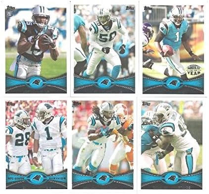 Carolina Panthers 2013 Topps Football 15 Card Team Set with Cam Newton and Star Lotulelei Rookie Card #13 Plus