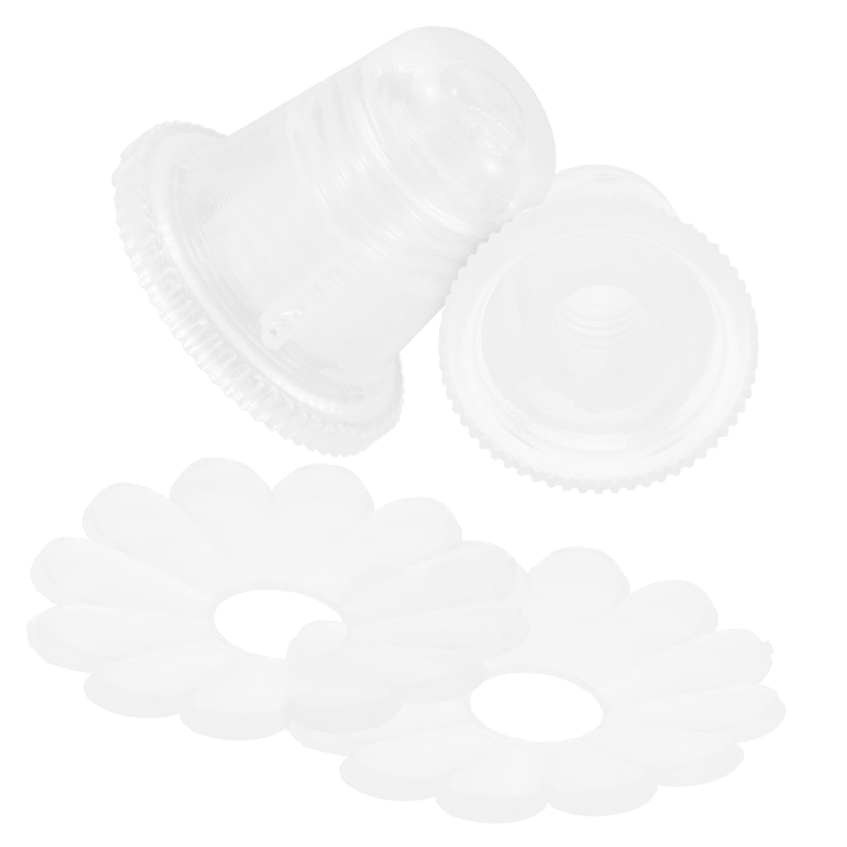SOIMISS Piezas De Reparación De Paraguas Accesorios De Paraguas De Burbujas Puntas De Paraguas Profesionales Protector De Tapas De Paraguas Gorras De Paraguas De Poste El Plastico