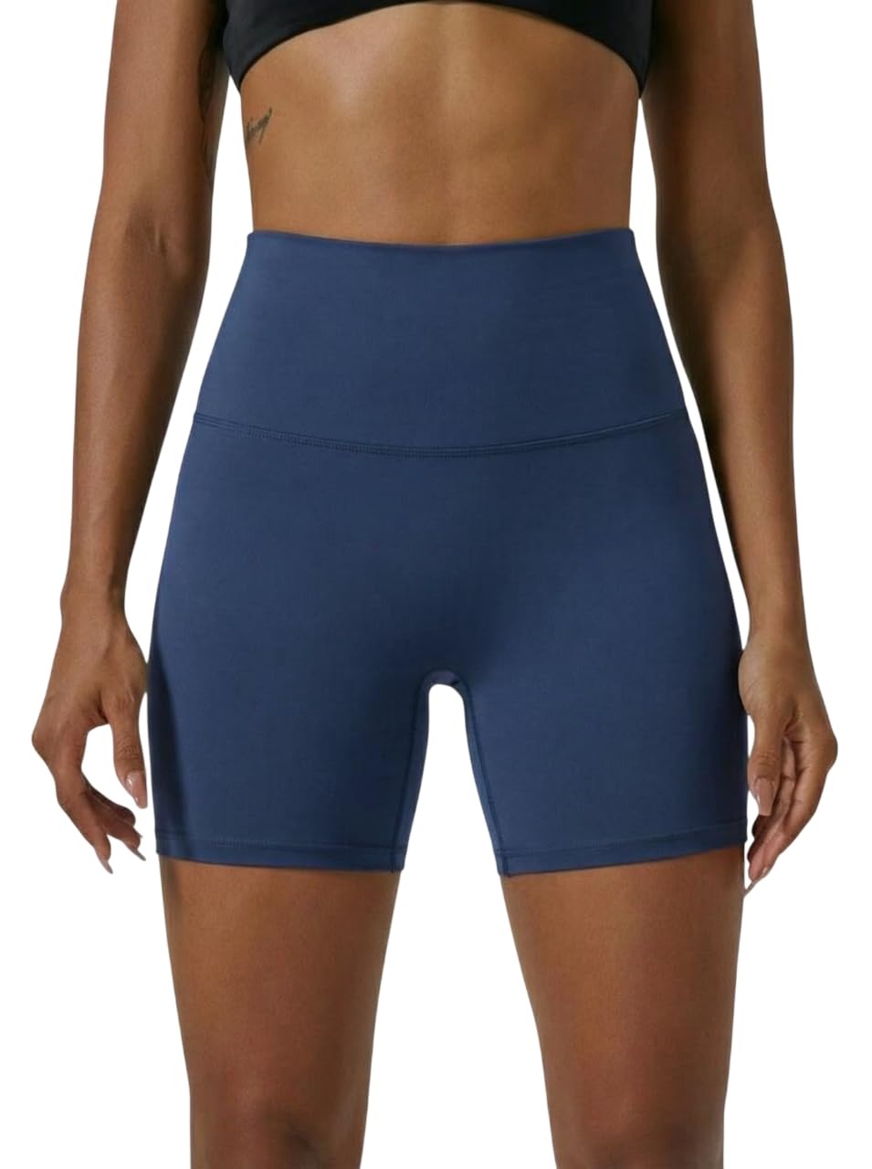 ALYNE Yoga Women's High Waist No Front Seam Shorts – Buttery Soft, Naked Feeling Yoga & Workout Shorts-picture-12
