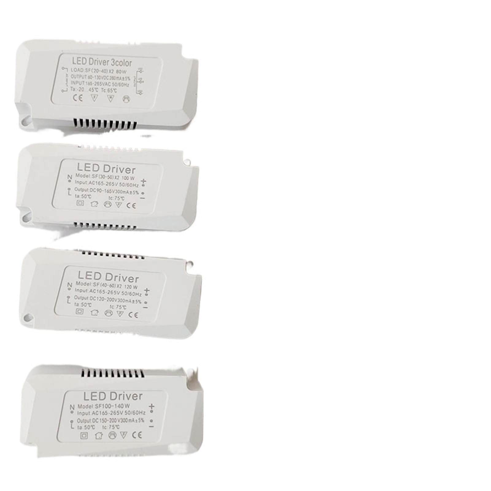 Adattatore driver LED for illuminazione LED bidirezionale 60W 80W 100W 120W AC220V Trasformatore non isolante for la sostituzione di plafoniere a LED(60-100W(2pin two way)