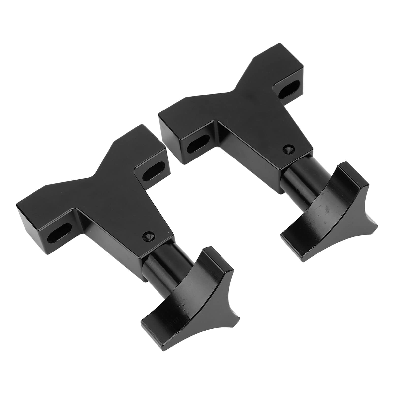 Jiawu Metalowy Uchwyt na rurę Wysokiego Podnoszenia 1-2,5 Cala, Regulowany do Zderzaka Klatki SUV (BLACK)
