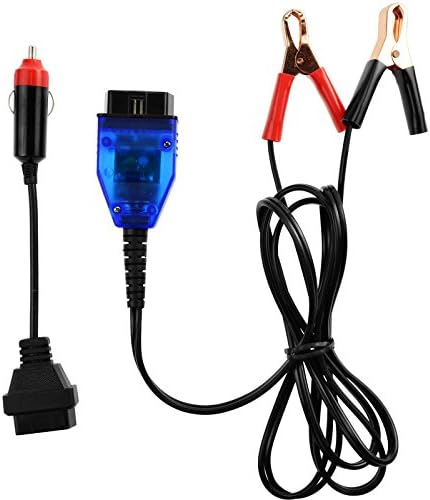 allsun OBD2 Memory Saver for Car,Battery Replacement Tool Prevents Radio/Clock/ECU Reset,Dual-Power via OBDII Port & Cigarette Lighter,12V Universal w/LED Indicators, Save Settings No Programming