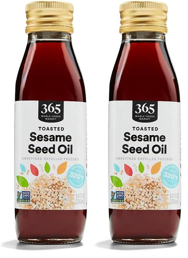365 by Whole Foods Market, Toasted Sesame Seed Oil, 8.4 Fl Oz (Pa...