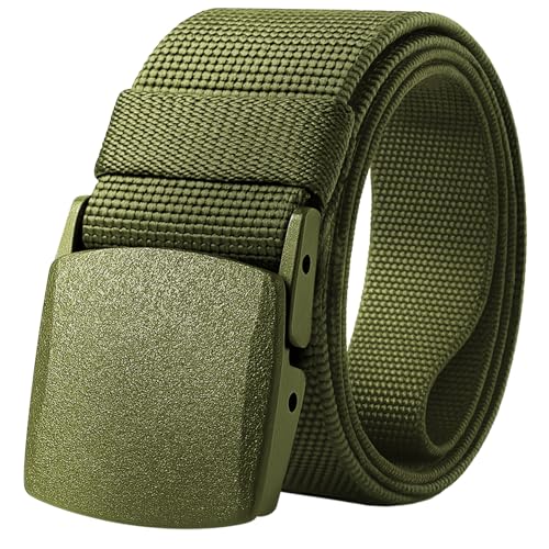 Image of TECEUM Tactical Belt - Heavy-Duty & Quick Release - Military, Work, Rigger, Duty & Utility Belt for Men