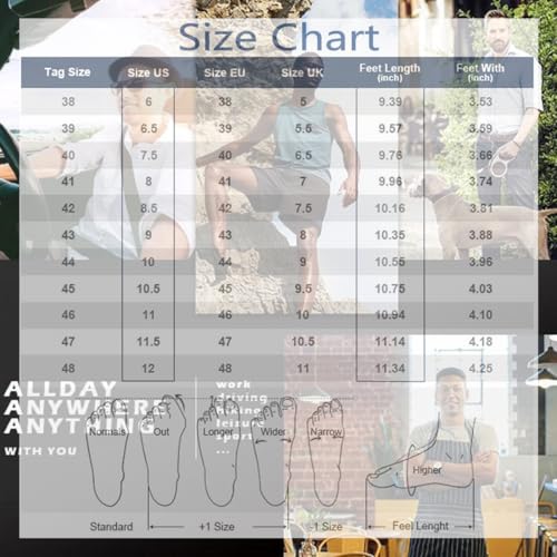 Boxpopla Men's Outdoor Mesh Trail Shoes for Hiking & Walking Slip-on Summer Sports Shoes Breathable Mesh Non-Slip Lightweight Casual Sneakers Camping & Driving (Grey,10)