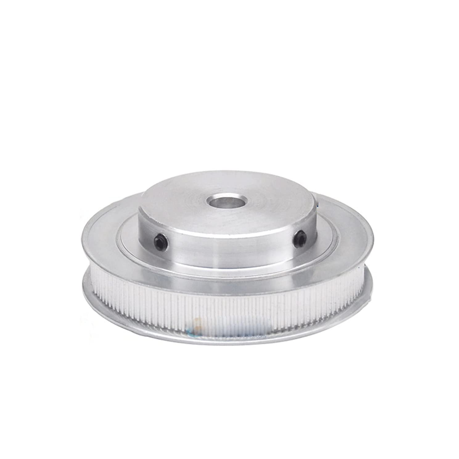 Aluminium Zahnriemenscheibe XL – 10 Zähne, 5 Mm Bohrung, 19,2 Mm Breit, Doppelter Flansch, Für CNC & Fräsmaschinen – Sourcing Map XL Zahnriemenscheibe 10 Zähne