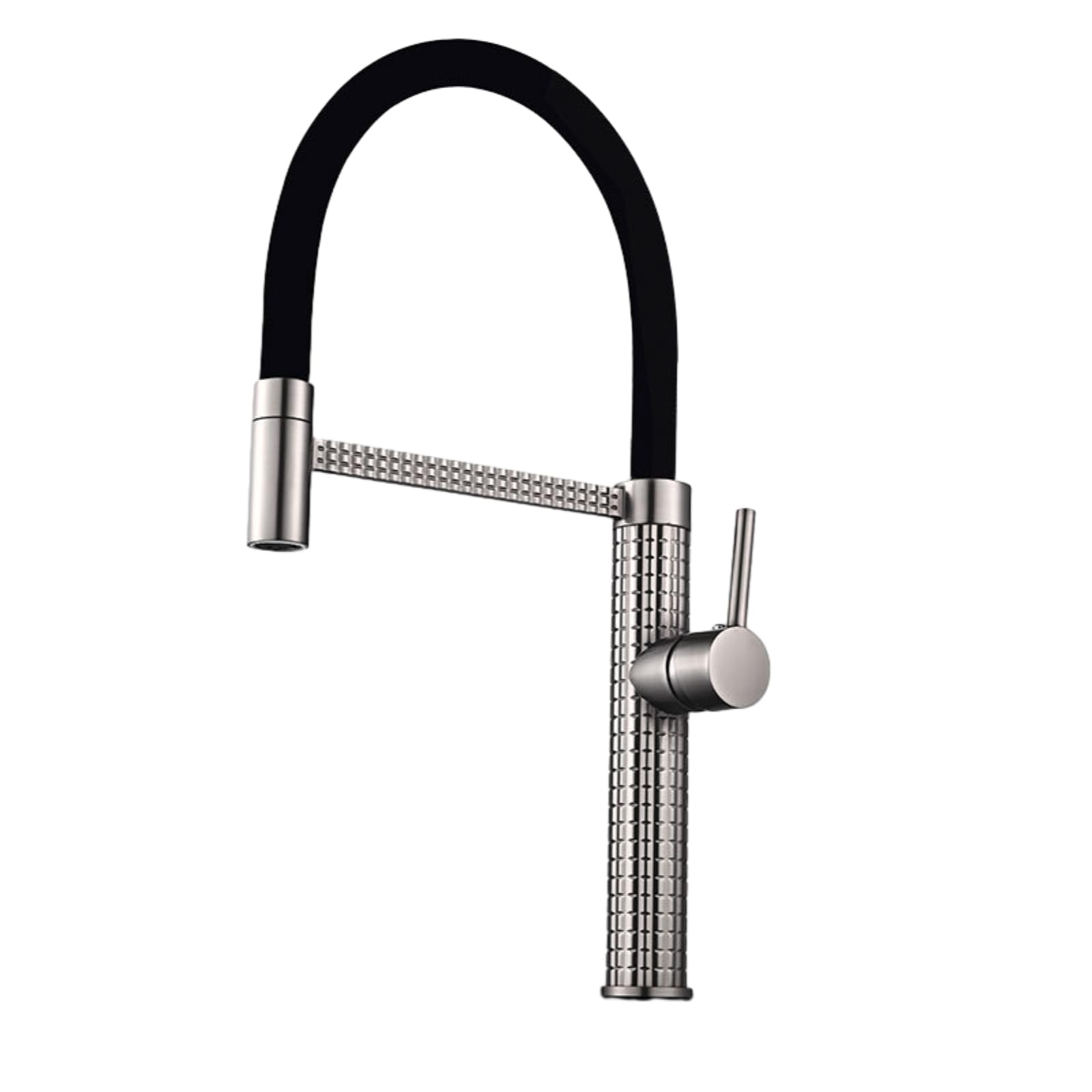 FCXWEVR Retractable Spring Kitchen Sink Faucet Pullout Spray Mixer Tap with Gun Grey Leather Hose - Pack of 2 Stylish Multi-Color Design for Modern Kitchens