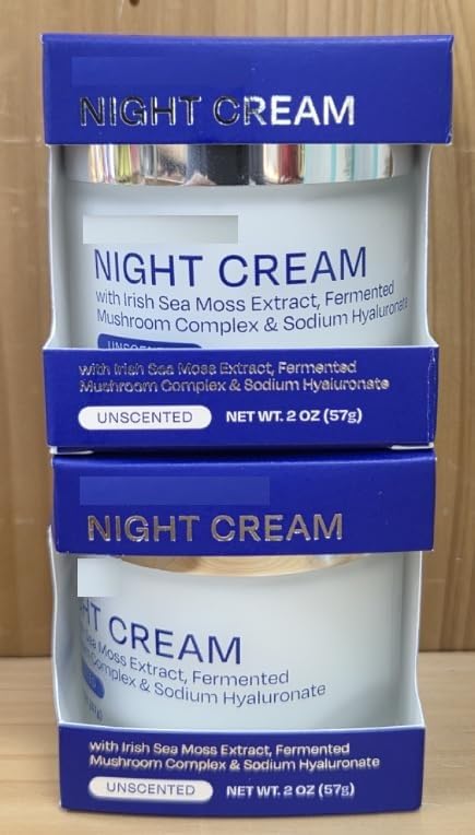 Amazon.com: Trader Joe Night Cream Unscented 2oz 57g (2 Jars