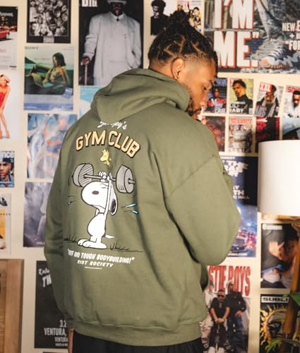 Riot Society Men's Graphic or Embroidered Hoodie Hooded Sweatshirt3