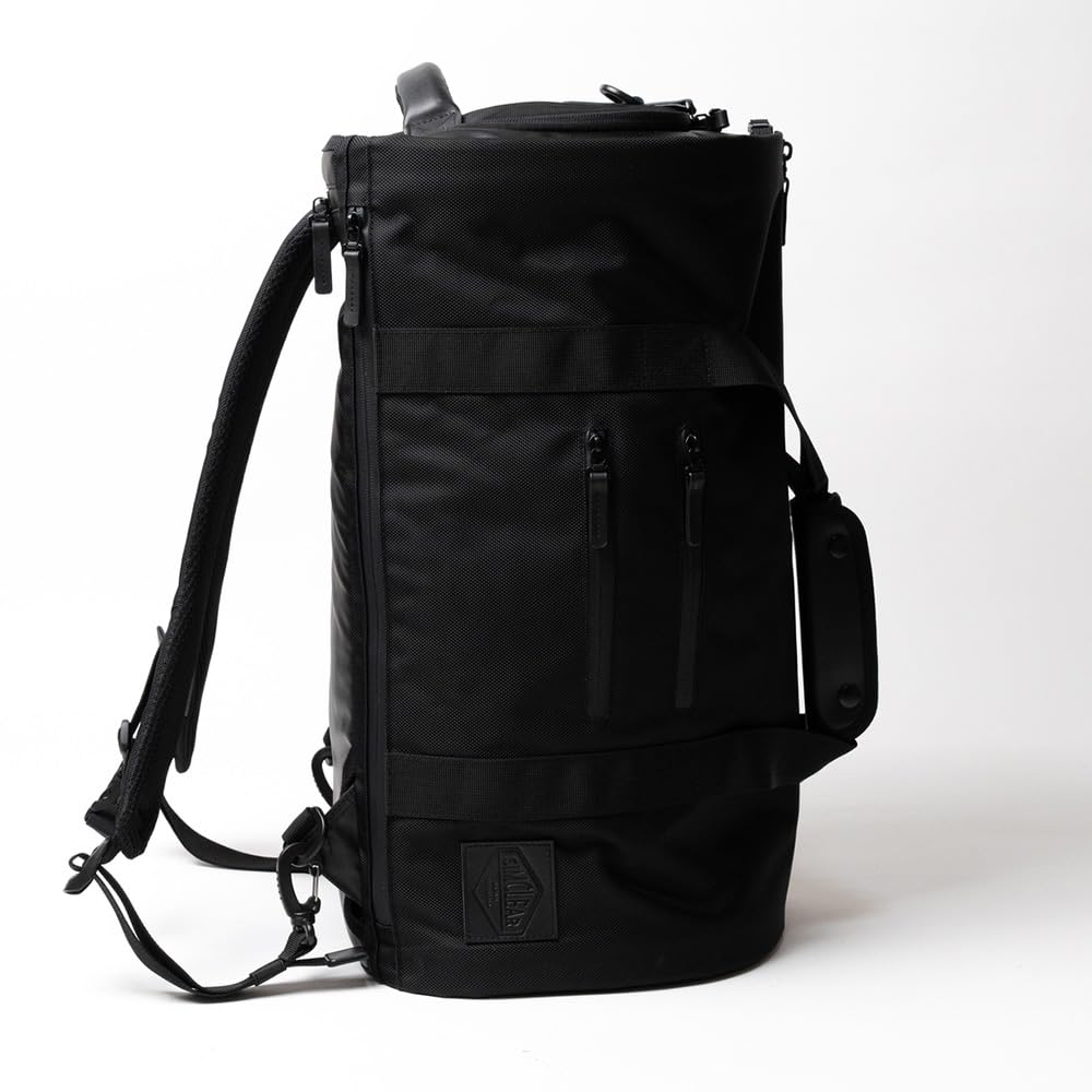 新品 SIMCLEAR ツナグバッグトラベラーPLUS ボストンバッグ ブラック TSB11｜TSUNAGU BAG TRAVELLER Plus リュックにもできるボストン