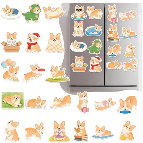 Set de 50 imanes decorativos para refrigerador Dazoratix