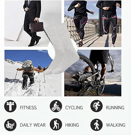 Image of Women Cotton Crew Socks Soft Comfortable Thin And Breathable on Top Durable Double Layer Cushioned Reinforced Sole.