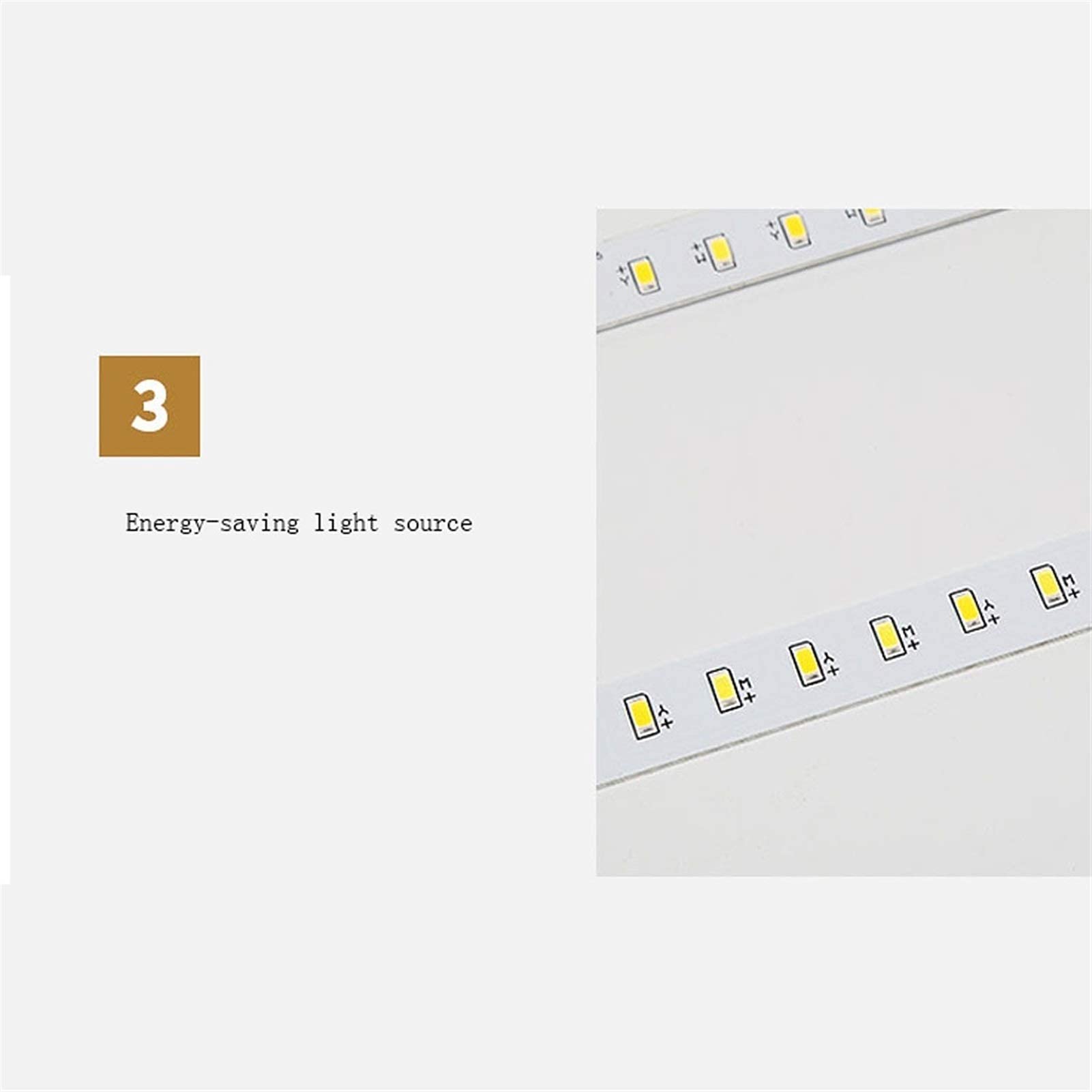 Spiegelleuchte, verstellbar, 3 Farben, LED-Spiegelleuchte, Holzspiegel-Frontleuchte, Badezimmerbeleuchtung über dem Spiegel, Ankleidezimmer (Größe: 63 cm), Badezimmerdekor-Wandlampe, Wandleuchten