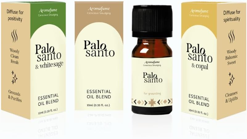 Difusor de Aromas Eléctrico Aromafume Palo Santo 3 Pack 10ml