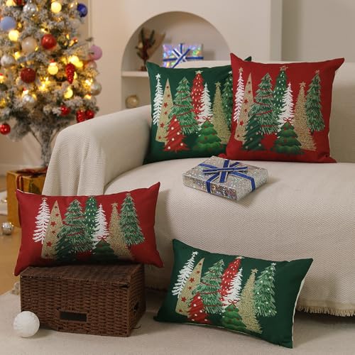 Christmas Tree Pillow Covers for Festive Home Decor - Image 5