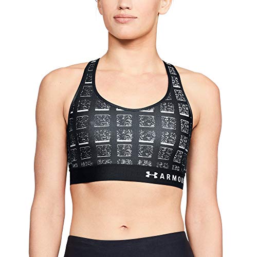 Under Armour Armour Mid Keyhole Print Sujetador Deportivo Mujer
