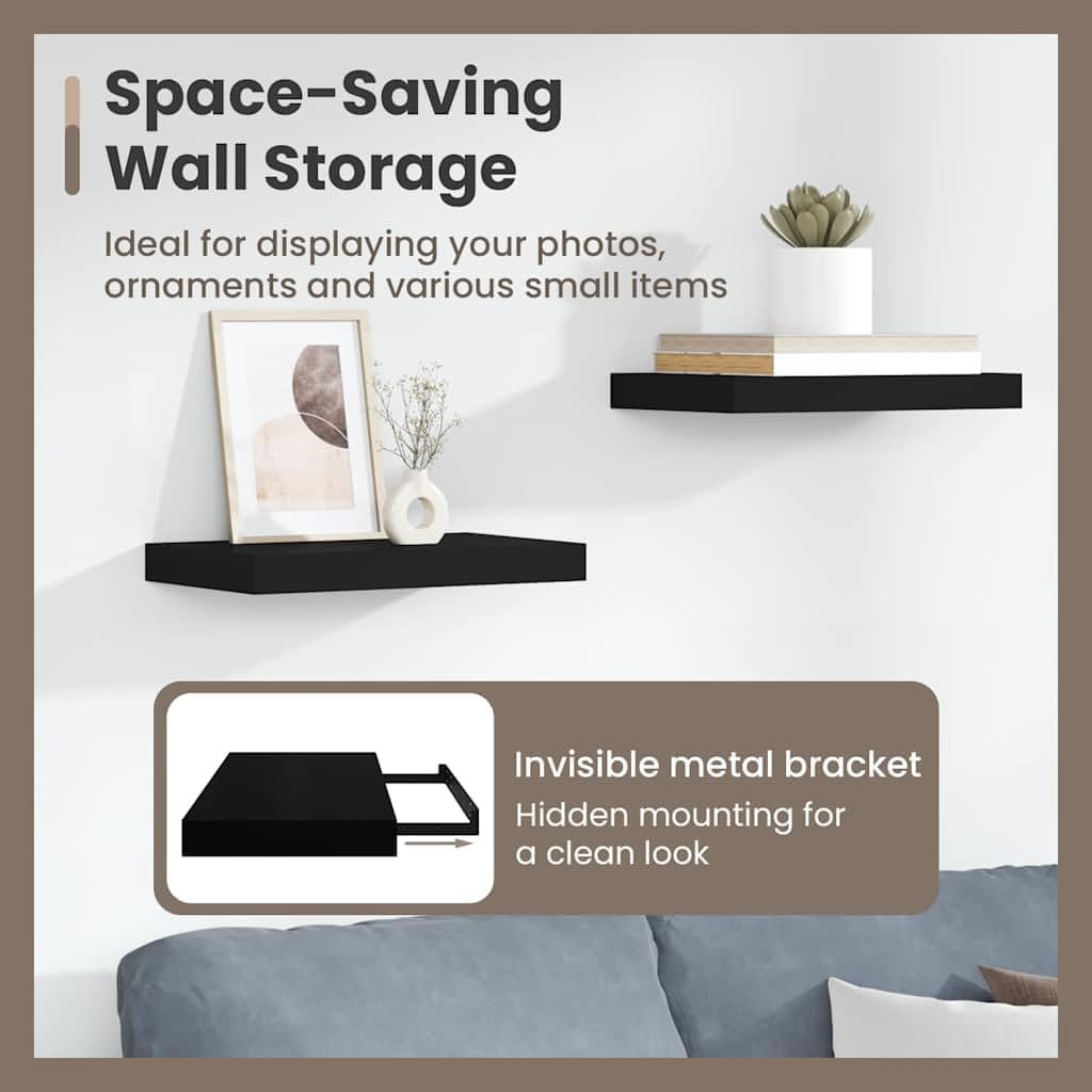 Diagram showing invisible mounting system