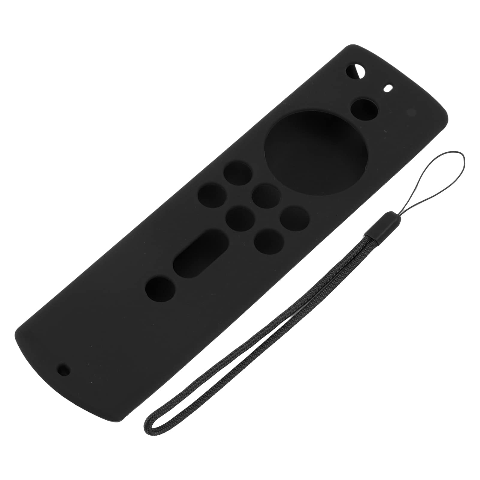 Funda Protectora para Mando a Distancia, Funda Antideslizante a Prueba de Golpes, Funda de Silicona para Fire TV Stick 4K 2018 (Black)