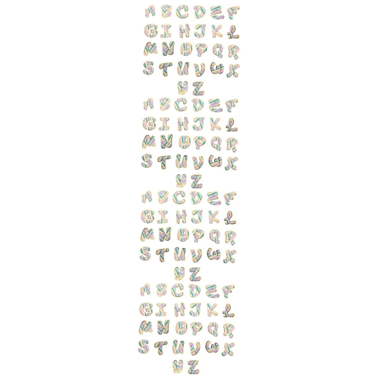 jojofuny 4 Set Toppe Ricamate Decorative Da Applicazioni Termoadesive Per Abbigliamento E Accessori Per Riparazioni E Decorazioni Fai Da Te 26 Pezzi*4