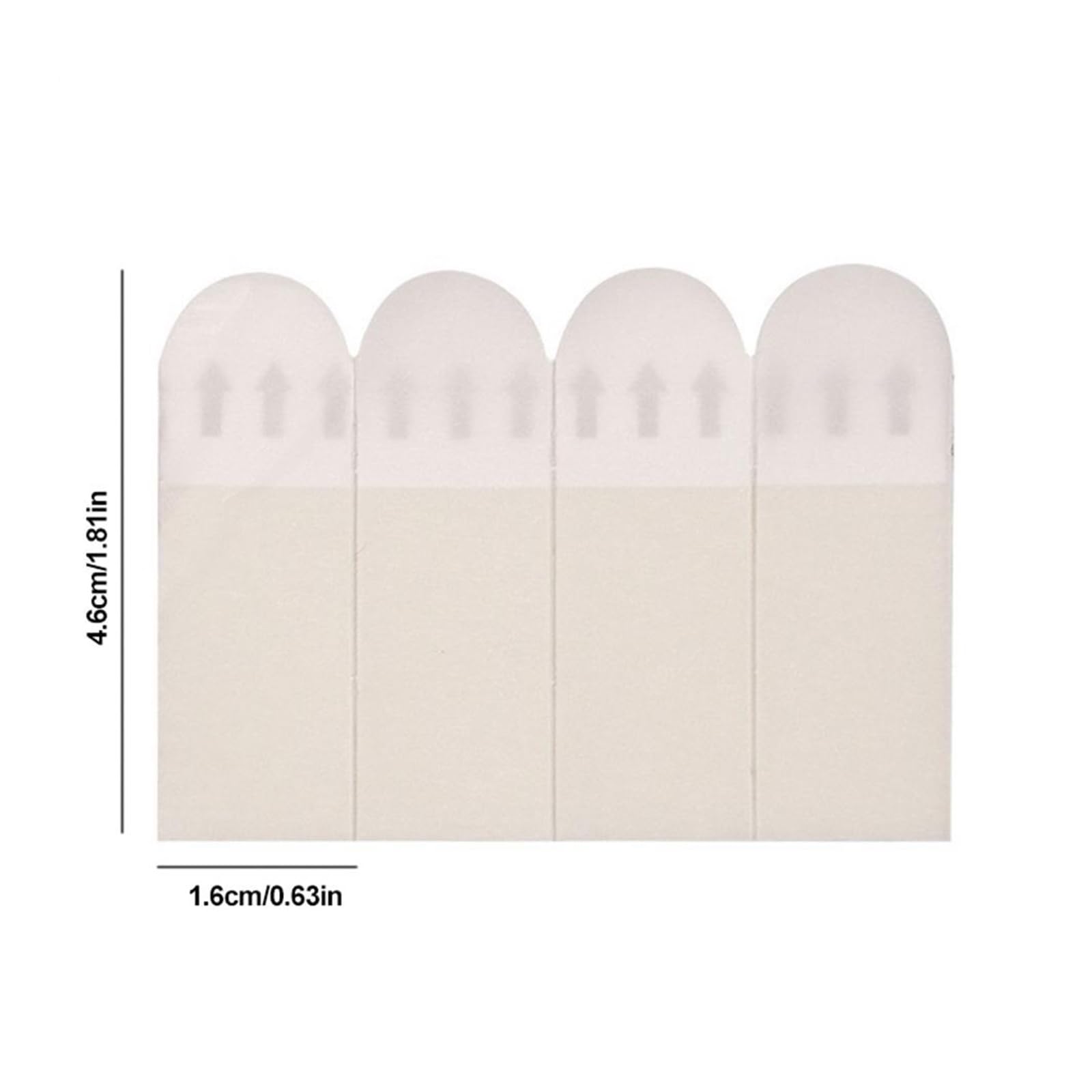 Tiras adhesivas para colgar cuadros, Tiras for colgar cuadros, cinta adhesiva for pared, gancho, pegatinas DIY, varios tamaños y pares(46X16mm 60 Pairs)
