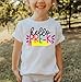 Hello Preschool Shirt Rainbow Colorful Back To School Tee Preschool Vibe Here I Come Shirt Announcement Pre-K Top (4-5T, pencil-T Shirt)