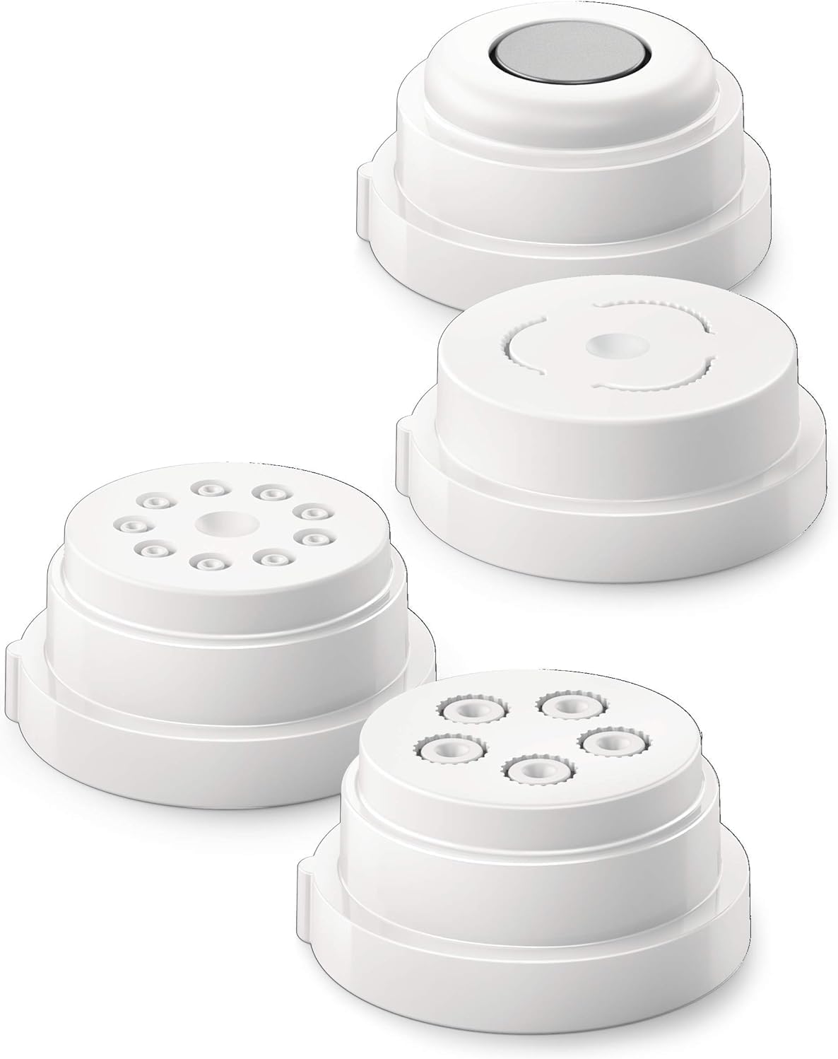 Philips Kitchen Appliances Avance Pasta & noodle Maker 4-in-1 accessory, unique design, shape kit- Shells and Paccheri, Rigatoni, & Macaroni (HR2494/00)