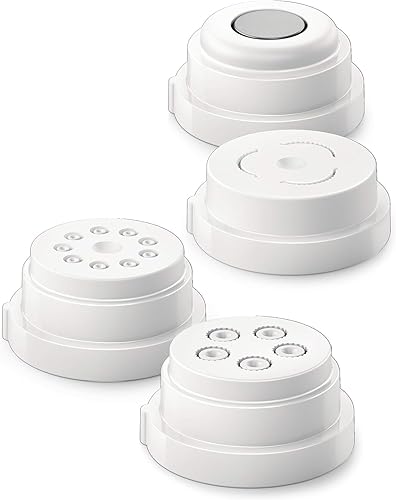 Philips Electrodomésticos de cocina Avance Fabricadora de pasta y fideos 4-en-1 accesorio, diseño único, kit de formas - Conchas y Paccheri,