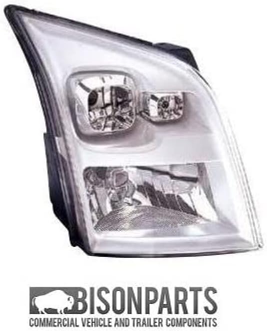 BisonParts TRA010 RH/OS Driver Side Headlamp