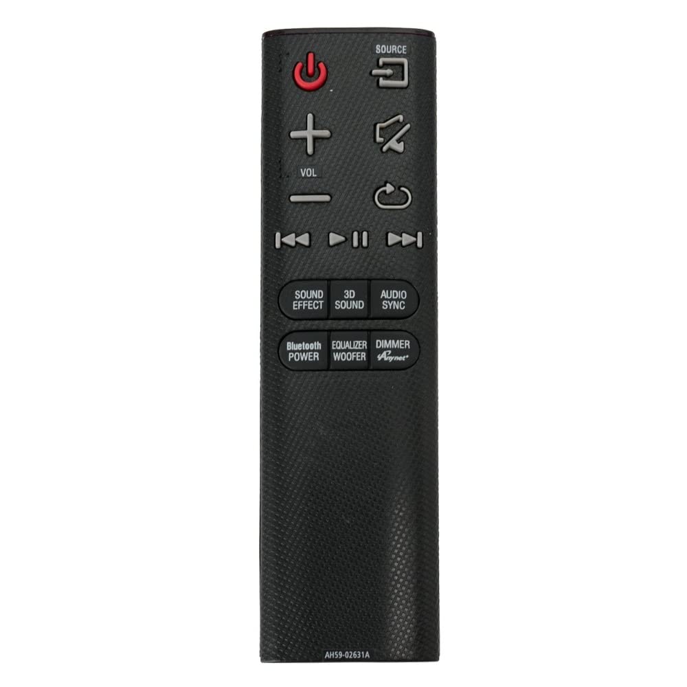 ALLIMITY New AH59-02631A Remote Control fit for Samsung Sound Bar HW-H450 HW-HM45 HW-HM45C