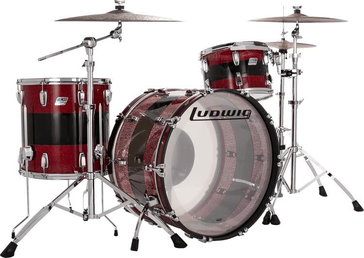Ludwig Vistalite Pro Beat 3-Piece Shell Pack