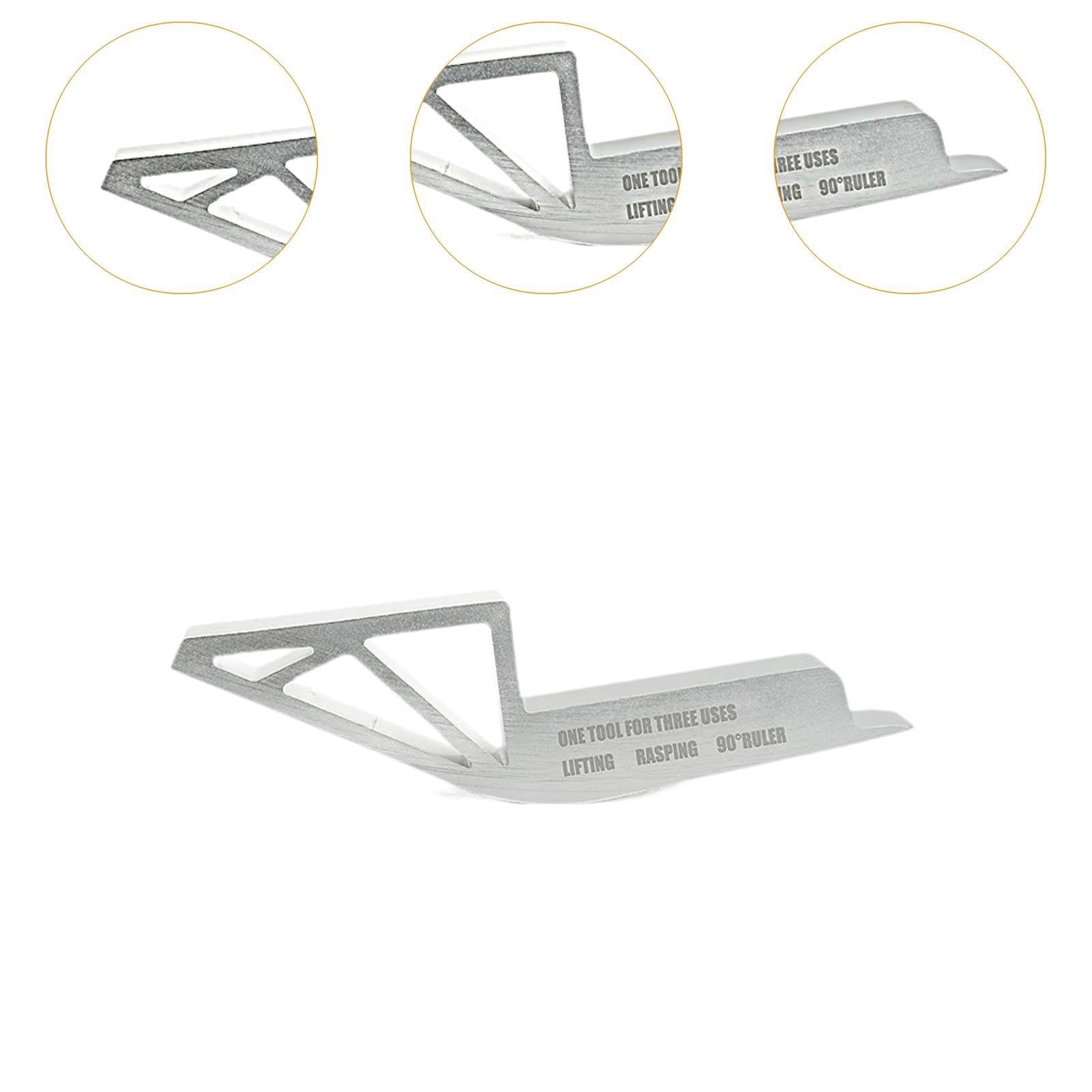 MYCENSE 3 in 1 Door Lifter,Installation Tool,Wall Rasp,Sturdy Foot Pedal Door Lifting Tool Multifunctional Lifter for Professionals