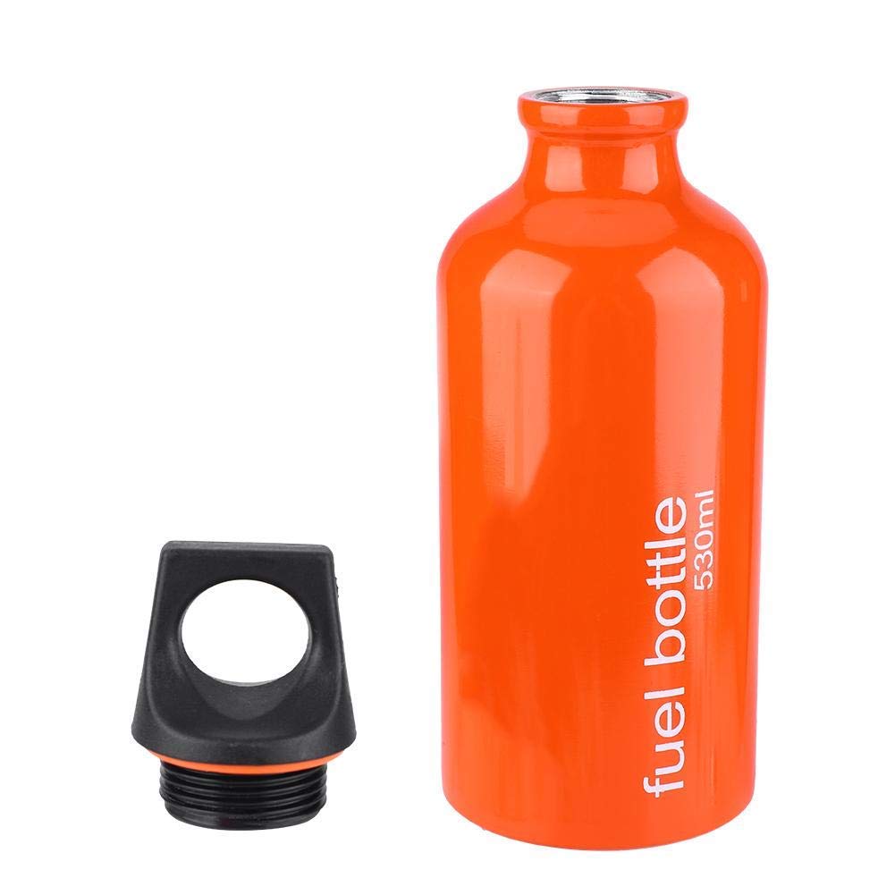 VGEBY Fuel Storage Bottle, Leakproof Camping Petrol Container Aluminum Alloy for Hiking Cooking Picnic Mountaineering And Camping Outdoor Catering Equipment