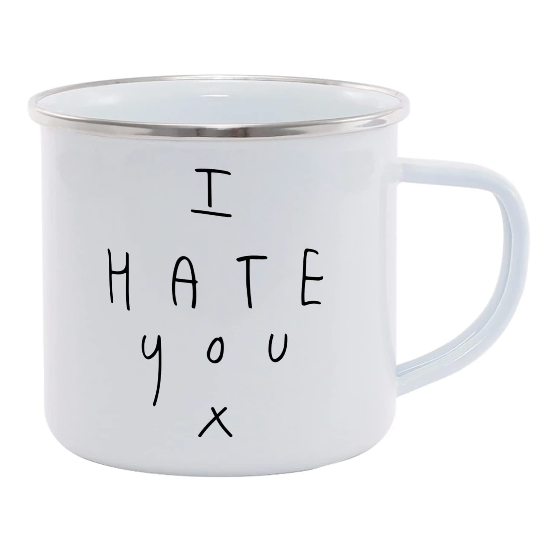 Hippowarehouse I Hate You Printed Mug Various Colour Options Ceramic Cup Kitchenware 11oz