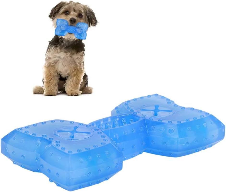 Summer Dog Chew Toy Dogs Cooling Toys for Puppy Chewing Training Play Food Leaking Pet Toys