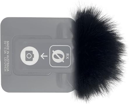 Collar Clip Microphone Windproof Sleeve Live Mic Windscreen for Lavalier Microphone Replacement
