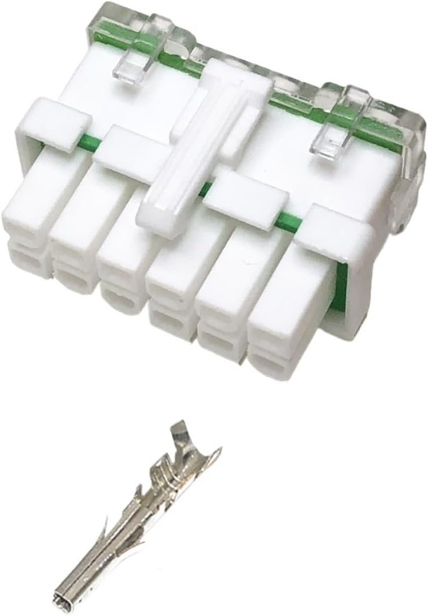 4.2mm Female Compatible With Car Motorcycle Wiring Harness Connector 2p3p4p6p8p10p12p14p16p Sealed Waterproof Sheath(10pin Female,10sets)