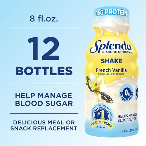 Image of SPLENDA Diabetes Nutrition Shakes, French Vanilla, 12 Pack