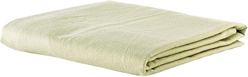 Miniatura 8 de NRG - Sábanas planas de masaje de franela de lujo  Ropa de cama de masaje 100% franela de algodón  160 GSM, 200 hilos  Algodón suave de doble