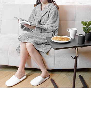 Image of PAVILIA Plush Robe for Women, Soft Fleece Short Bathrobe, Warm Lightweight Knee Length Lounge Robe with Pockets