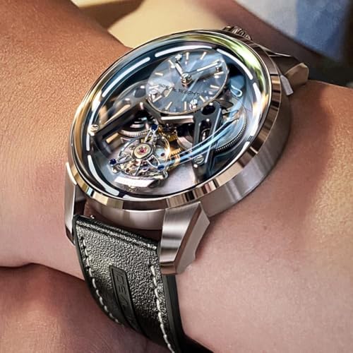 Image of OLEVS Automatic Mens Watch Self Winding Stainless Steel Gold Watch for Men