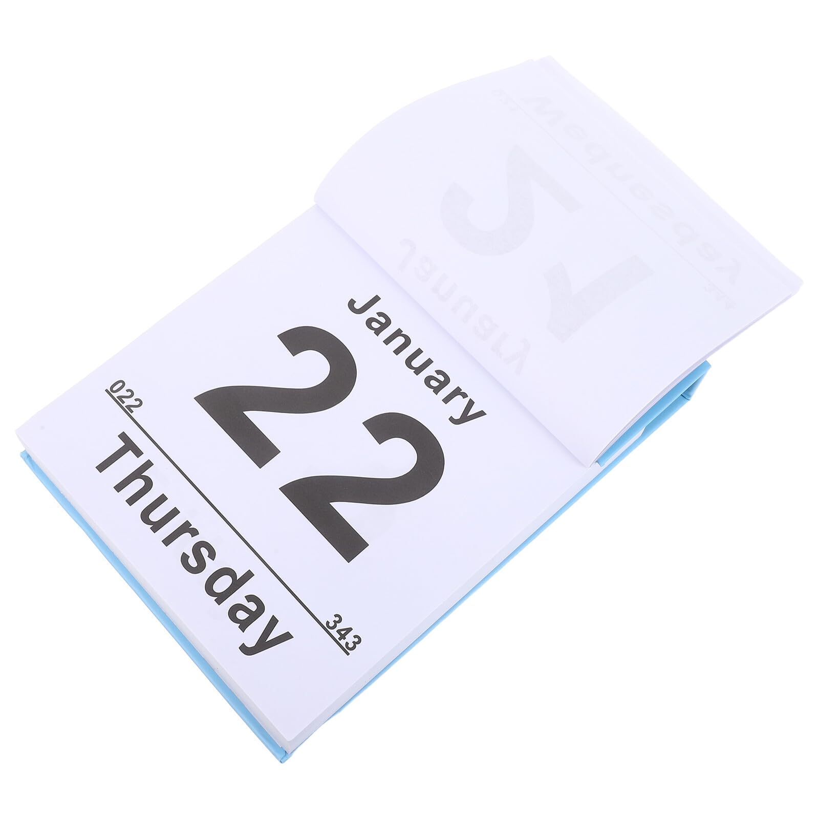 TIDTALEO Calendario da Parete Staccabile 2026 Caratteri Grandi Planner Giornaliero Verticale per Anziani Calendario di Gestione per Casa Ufficio e Scuola da Muro Elegante e Facile