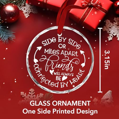 Engagement Gifts for Couples - Glass Ornament 2025, Personalized Gifts for Newly Engaged Couples, Happy Engagement Ideas for Her, Bride to Be - Engaged for Her, Friends