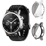 Prueba de golpes: El funda cubre la pantalla completa y los cuatro lados del reloj, ofreciendo protección completa contra a prueba de Arañazos, Caídas y Anticolisión.