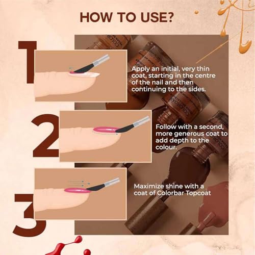 Image of Colorbar Vegan Nail Lacquer - Ditchin' U, 8ml