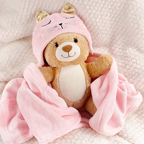 Image of BambooMN Super Soft Hooded Baby Bath Animal Towels - Cute Nursery Essentials Ages Newborn to Toddler - For Girls /Boys
