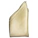 Cream Vanilla Herringbone Silk Handkerchief - Full-Sized 16