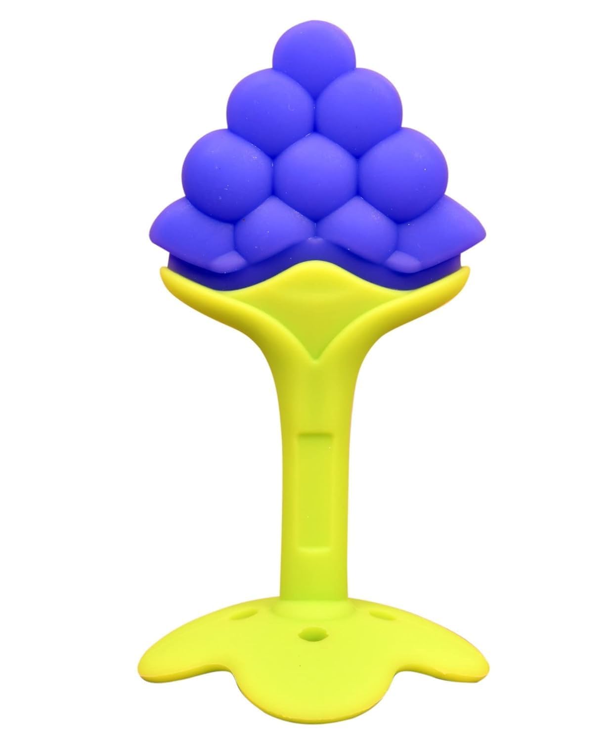 BabyBee Infant Silicone Teether Ideal Teether For 6 To 12 Months Baby, Bpa Free Teething Toys For Babies, Same Design Color Blue (Pack Of-1)-image-34