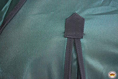 Image of HILASON Horse Fly Sheet UV Protect Breathable Mesh Bug Mosquito Spring | Summer Horse Rug | Fly Rug