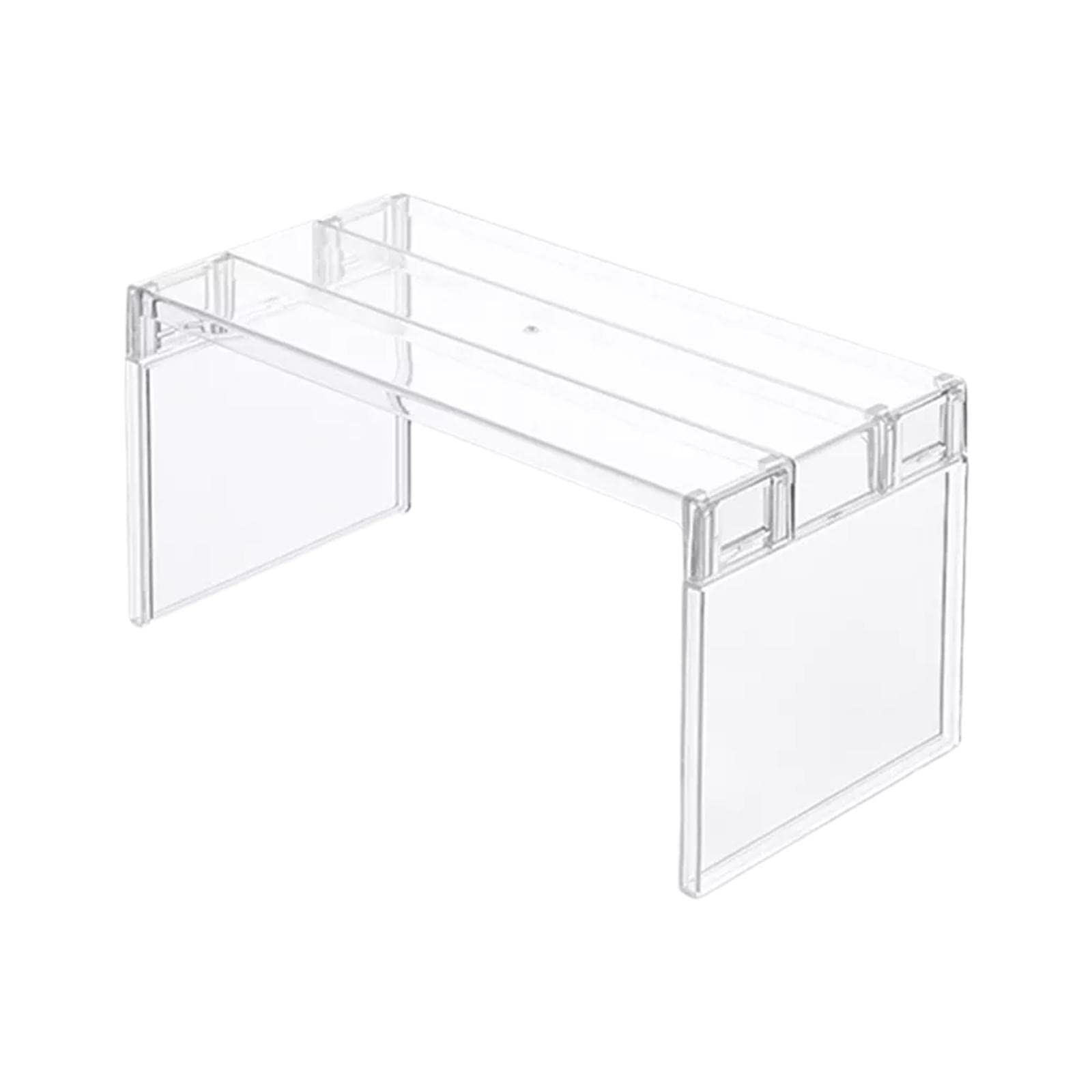 Clear Freezer Cabinet Storage Shelf Rack Quickly Dry Space Saving Sturdy L-image-18